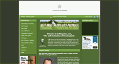 Desktop Screenshot of golfcapecod.com